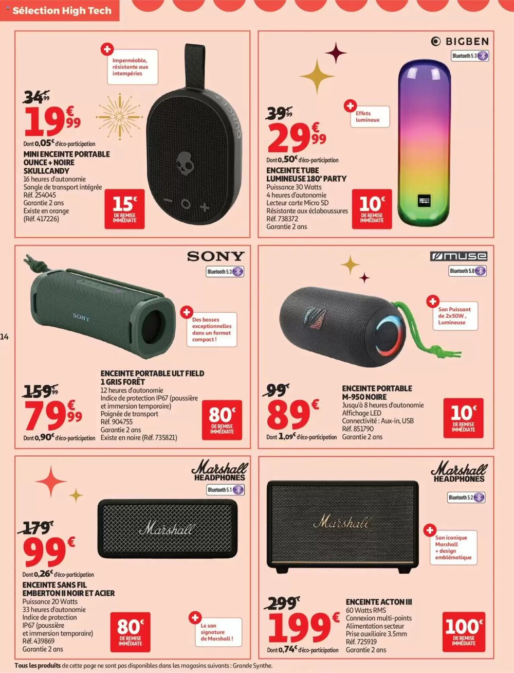 Prospectus promotionnel Auchan valable à partir du 02/12/2025 - Page 14.