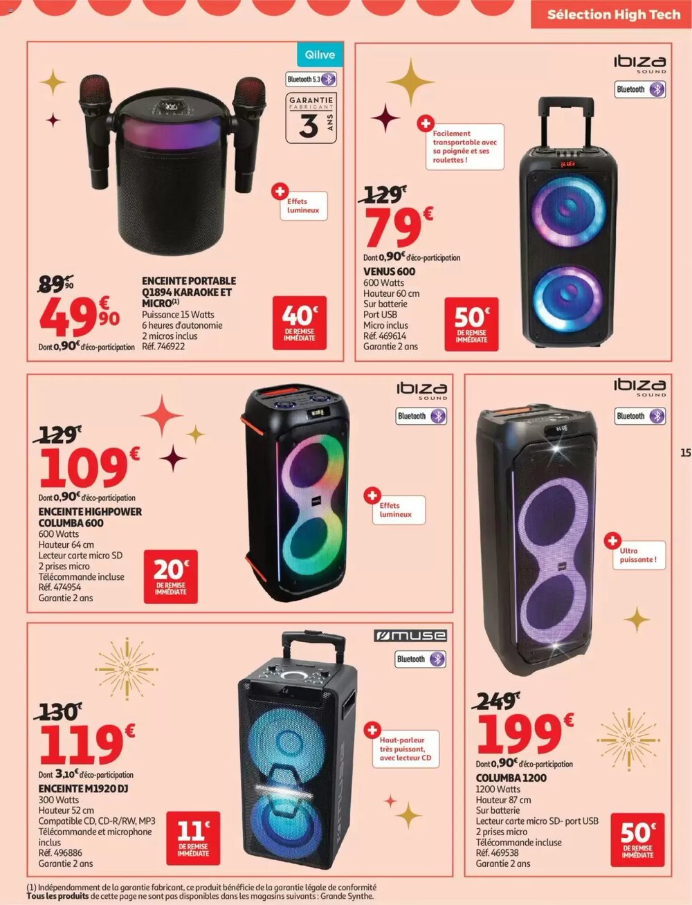 Prospectus promotionnel Auchan valable à partir du 02/12/2025 - Page 15.