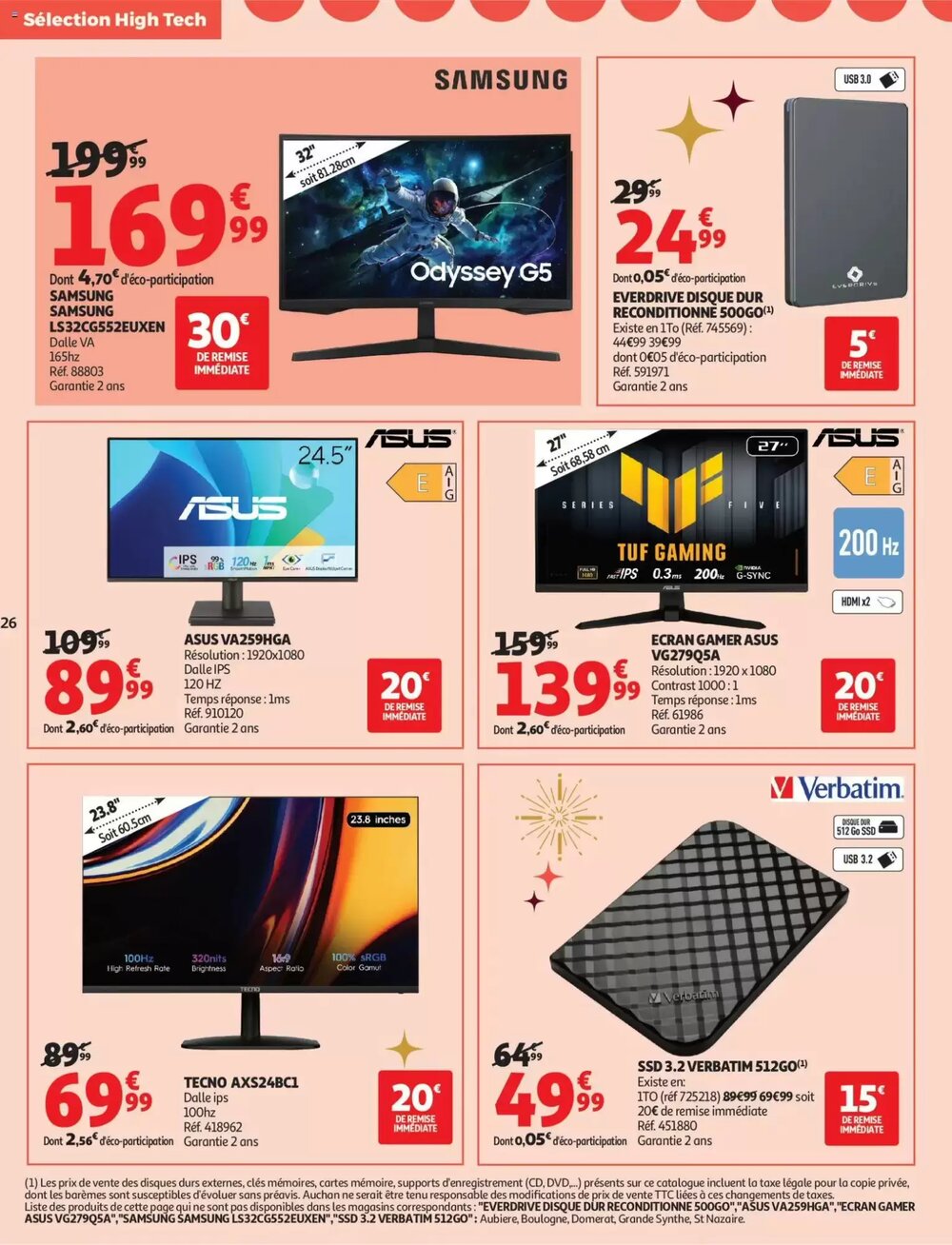 Prospectus promotionnel Auchan valable à partir du 02/12/2025 - Page 26.