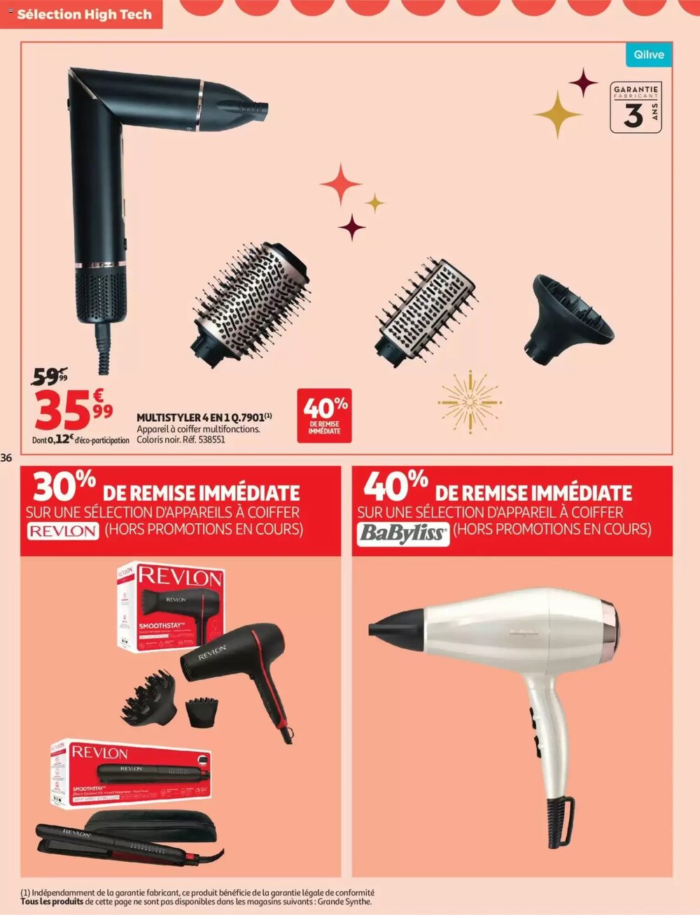 Prospectus promotionnel Auchan valable à partir du 02/12/2025 - Page 36.