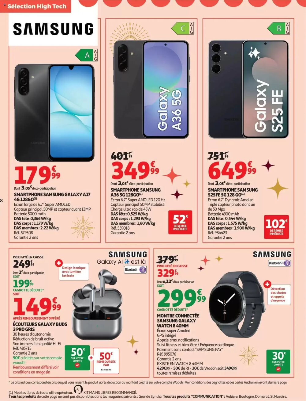 Prospectus promotionnel Auchan valable à partir du 02/12/2025 - Page 8.