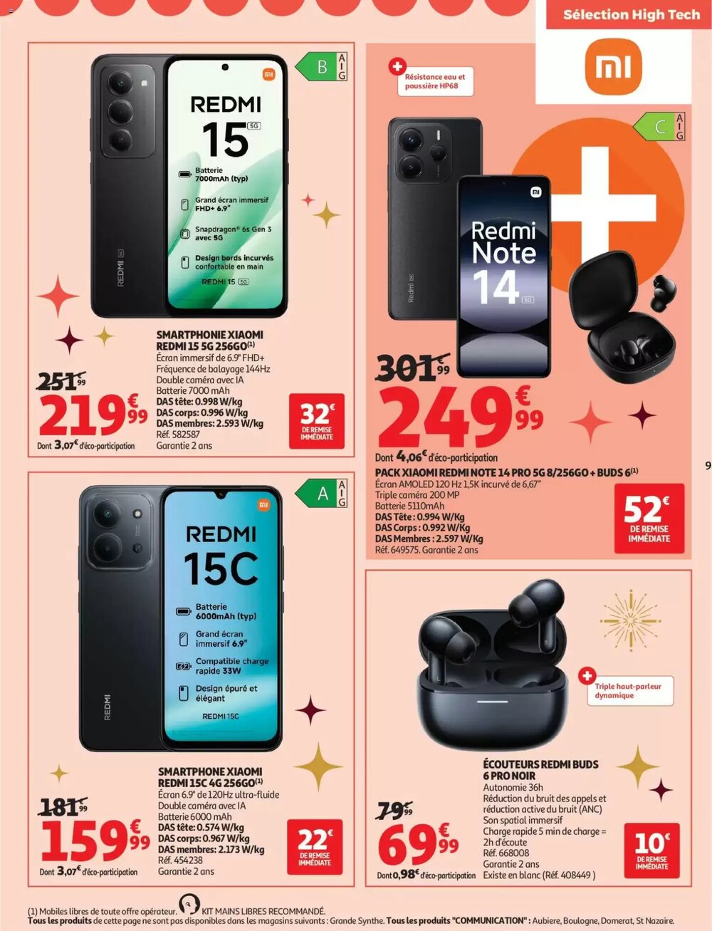 Prospectus promotionnel Auchan valable à partir du 02/12/2025 - Page 9.