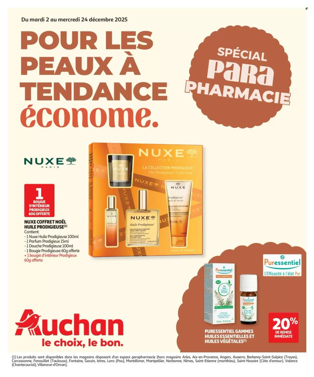 Prospectus promotionnel Auchan valable à partir du 02/12/2025 - Page 1.