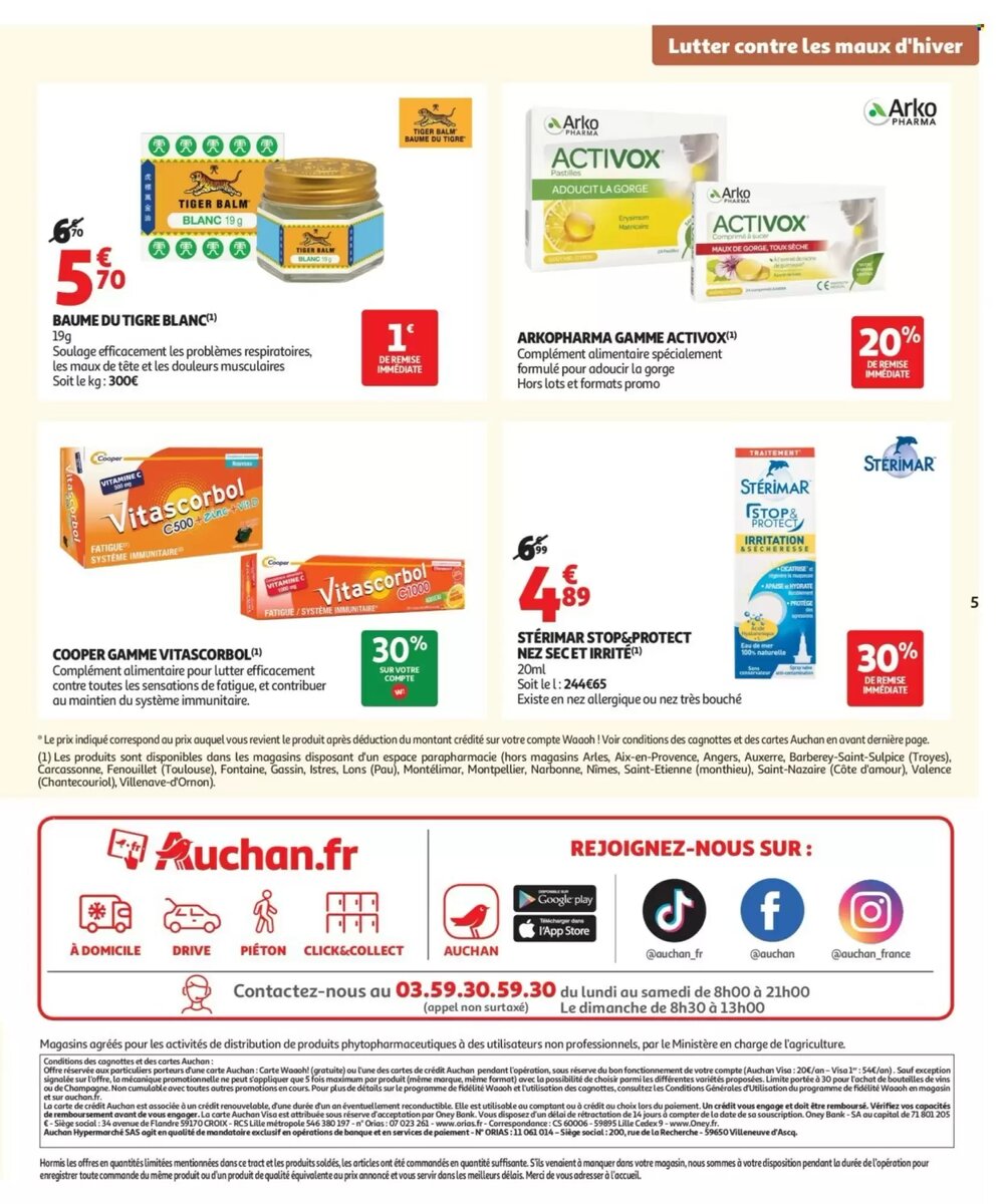 Prospectus promotionnel Auchan valable à partir du 02/12/2025 - Page 5.