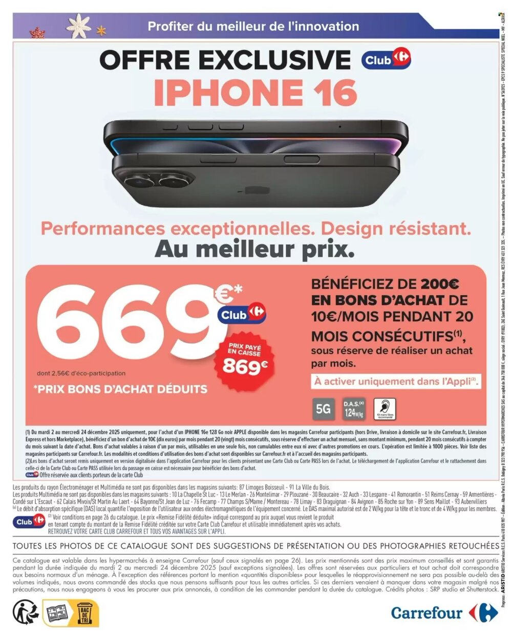 Prospectus promotionnel Carrefour valable à partir du 02/12/2025 - Page 2.