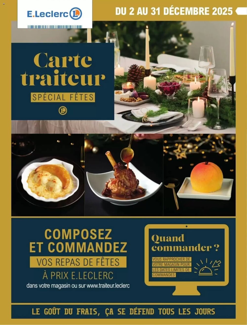 Prospectus promotionnel E.Leclerc valable à partir du 02/12/2025 - Page 1.