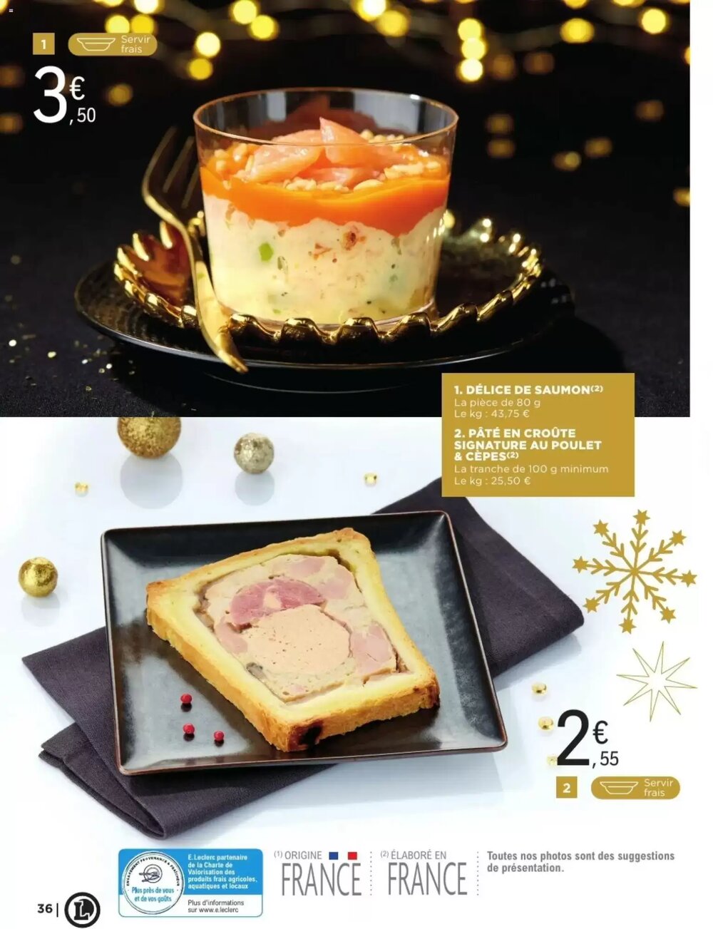 Prospectus promotionnel E.Leclerc valable à partir du 02/12/2025 - Page 36.