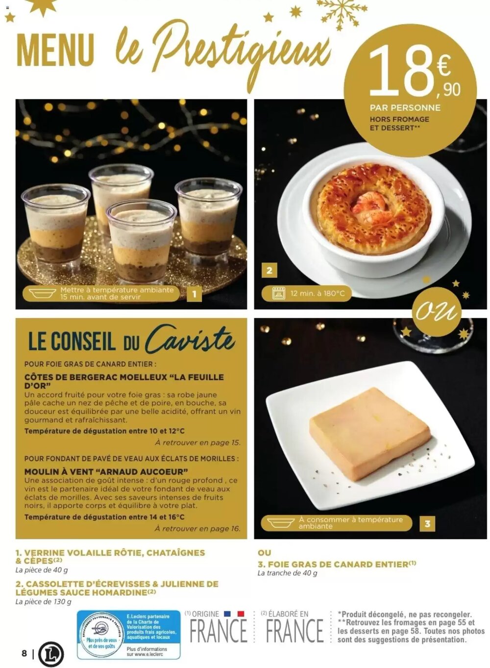 Prospectus promotionnel E.Leclerc valable à partir du 02/12/2025 - Page 8.