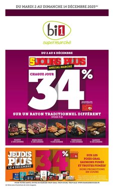 Prospectus promotionnel Bi1 valable à partir du 02/12/2025