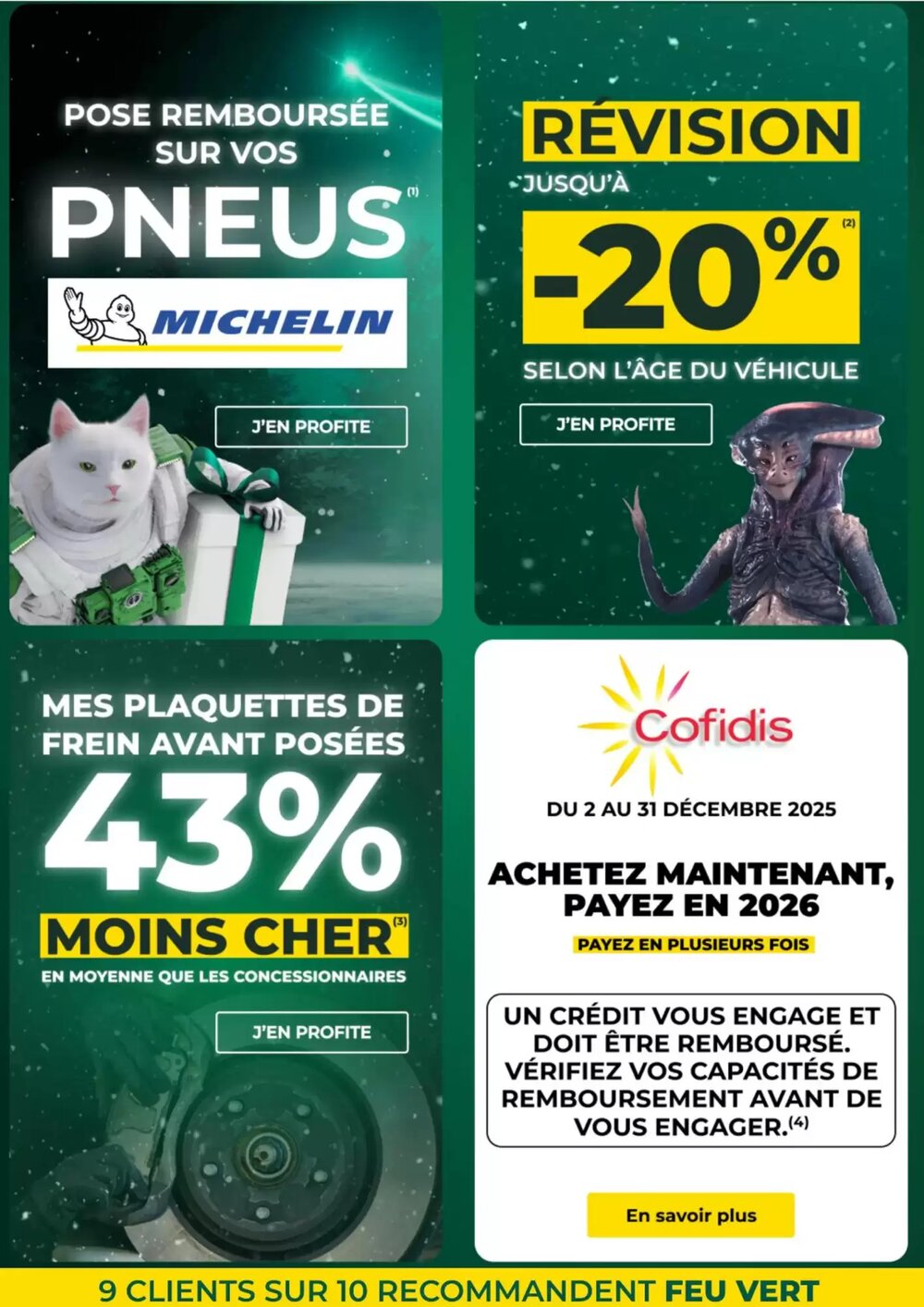 Prospectus promotionnel Feu Vert valable à partir du 02/12/2025 - Page 4.