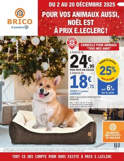 Prospectus promotionnel E.Leclerc Brico valable à partir du 02/12/2025