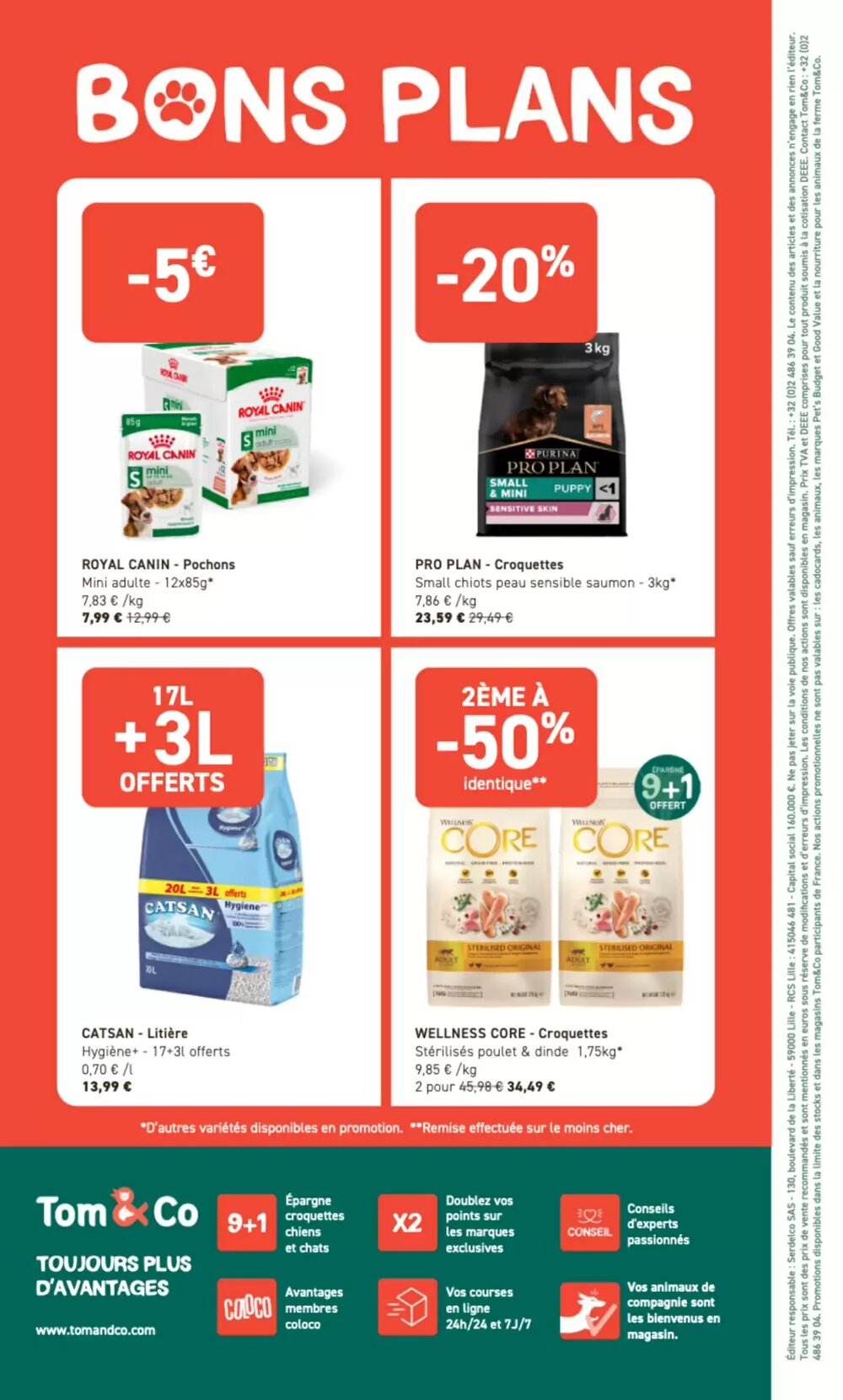 Prospectus promotionnel Tom&Co valable à partir du 02/12/2025 - Page 1.