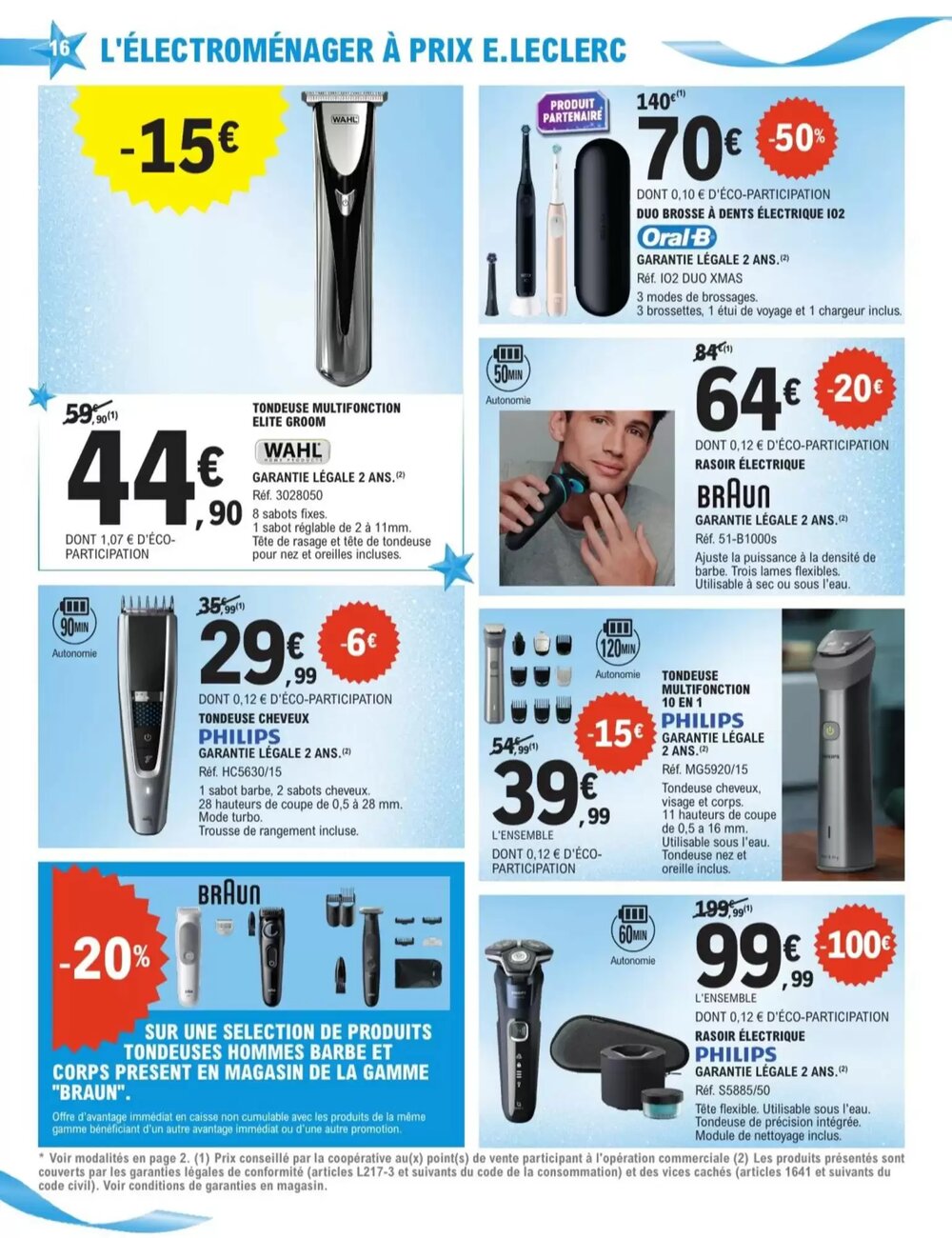 Prospectus promotionnel E.Leclerc valable à partir du 02/12/2025 - Page 16.