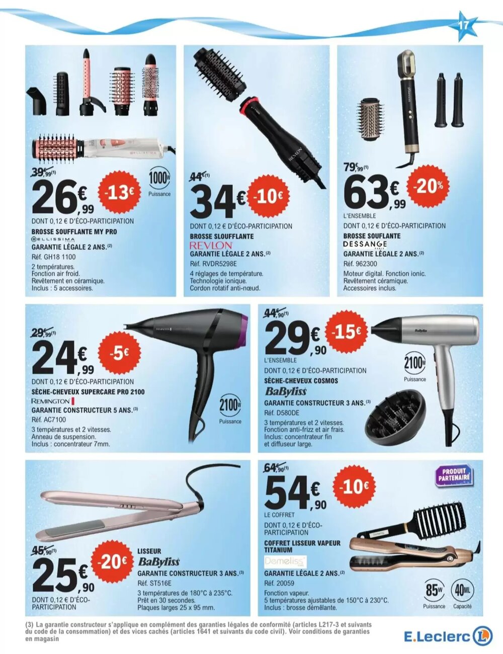 Prospectus promotionnel E.Leclerc valable à partir du 02/12/2025 - Page 17.