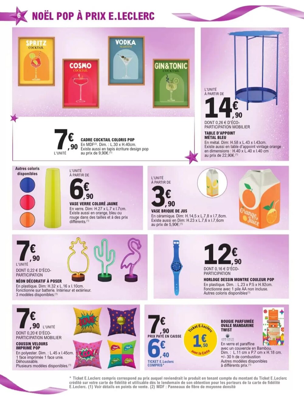 Prospectus promotionnel E.Leclerc valable à partir du 02/12/2025 - Page 6.