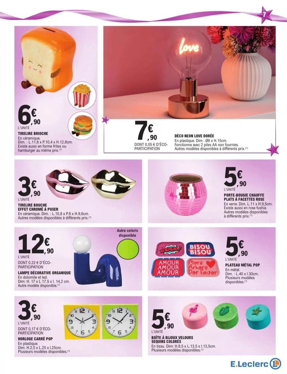 Prospectus promotionnel E.Leclerc valable à partir du 02/12/2025 - Page 7.