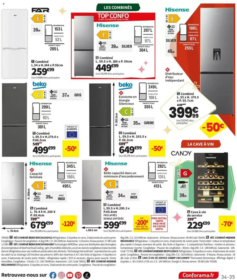 Prospectus promotionnel Conforama valable à partir du 02/12/2025 - Page 35.