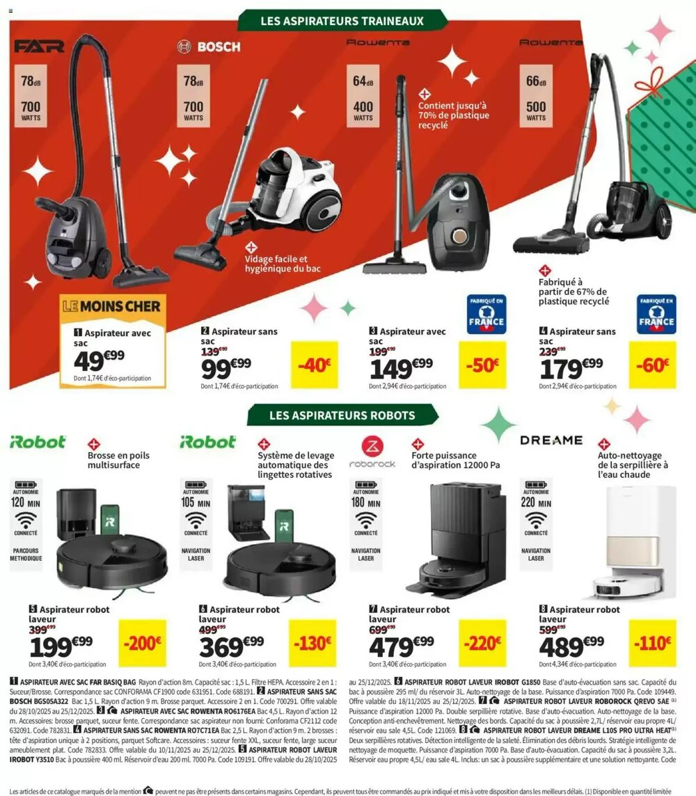 Prospectus promotionnel Conforama valable à partir du 02/12/2025 - Page 44.