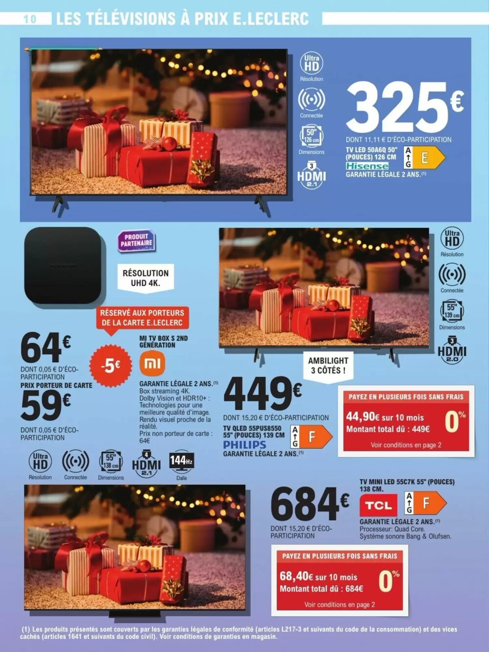 Prospectus promotionnel E.Leclerc valable à partir du 02/12/2025 - Page 10.