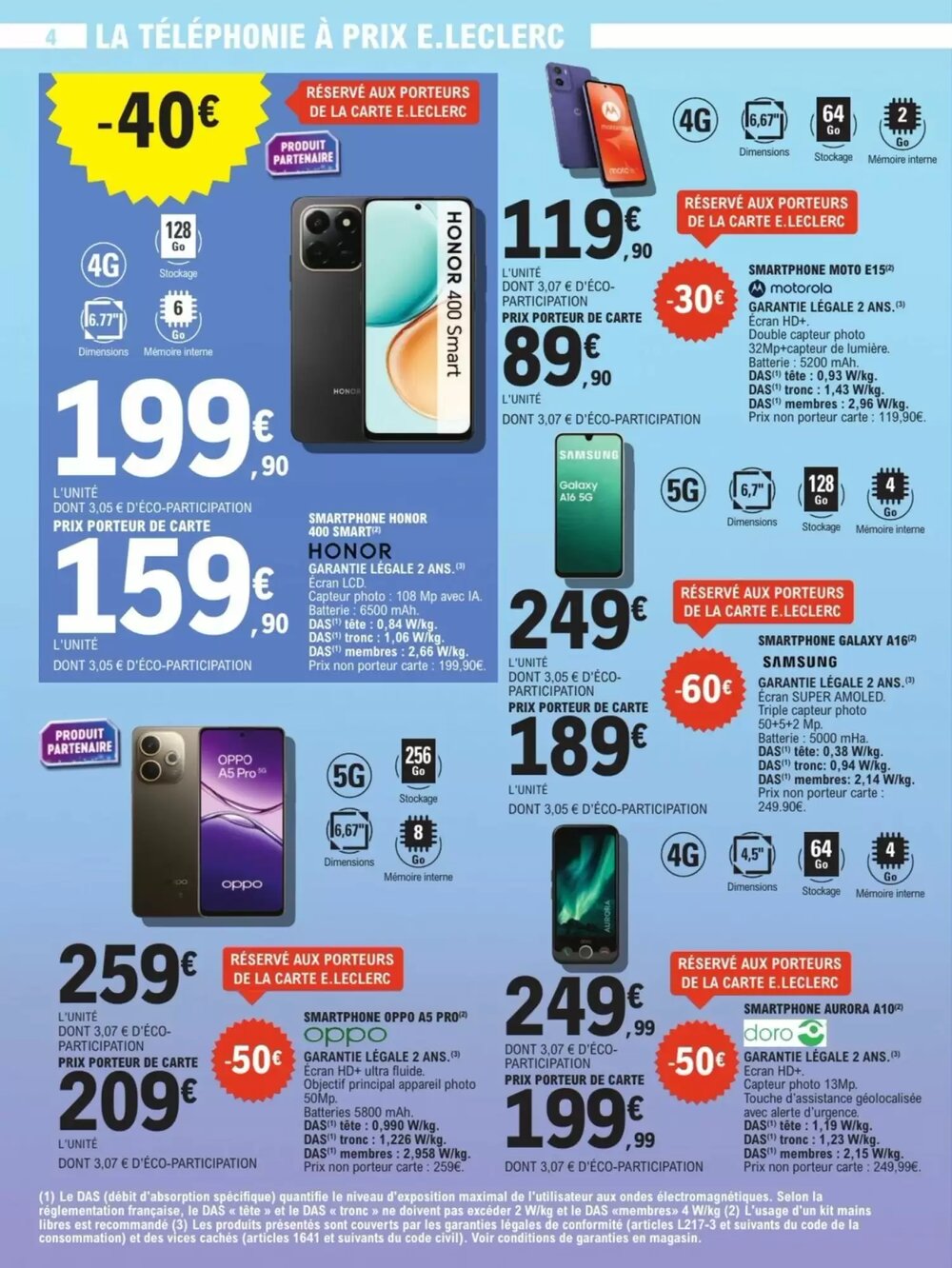 Prospectus promotionnel E.Leclerc valable à partir du 02/12/2025 - Page 4.