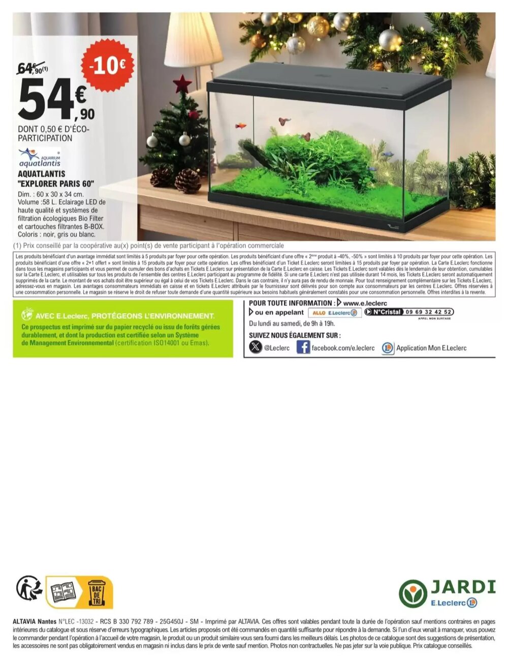 Prospectus promotionnel E.Leclerc Jardi valable à partir du 02/12/2025 - Page 8.