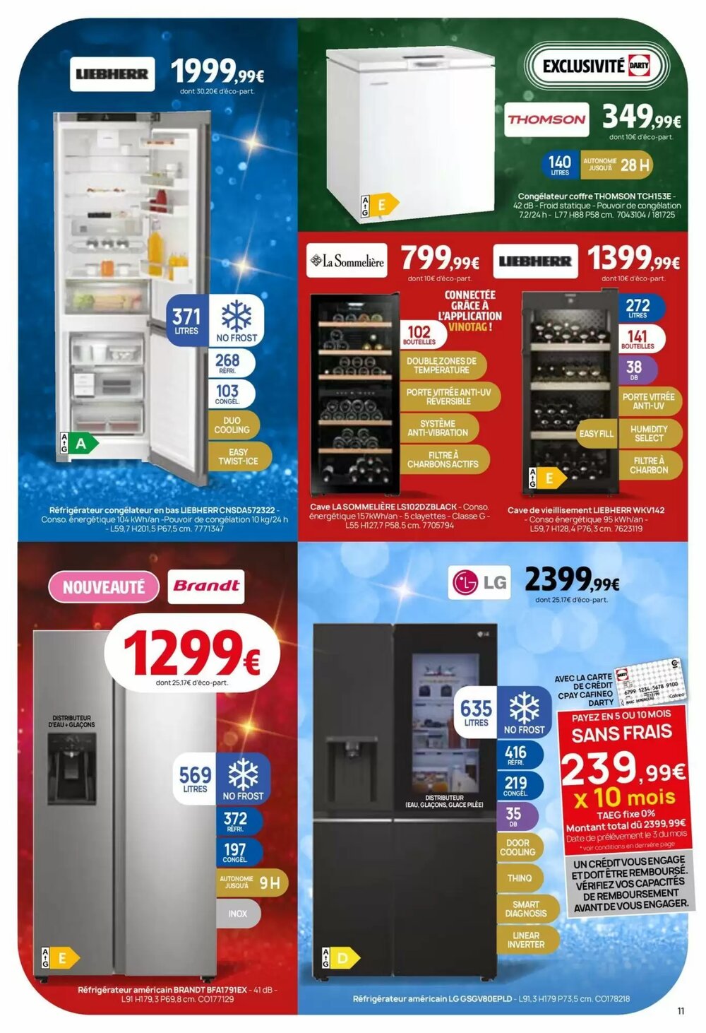 Prospectus promotionnel Darty valable à partir du 02/12/2025 - Page 11.