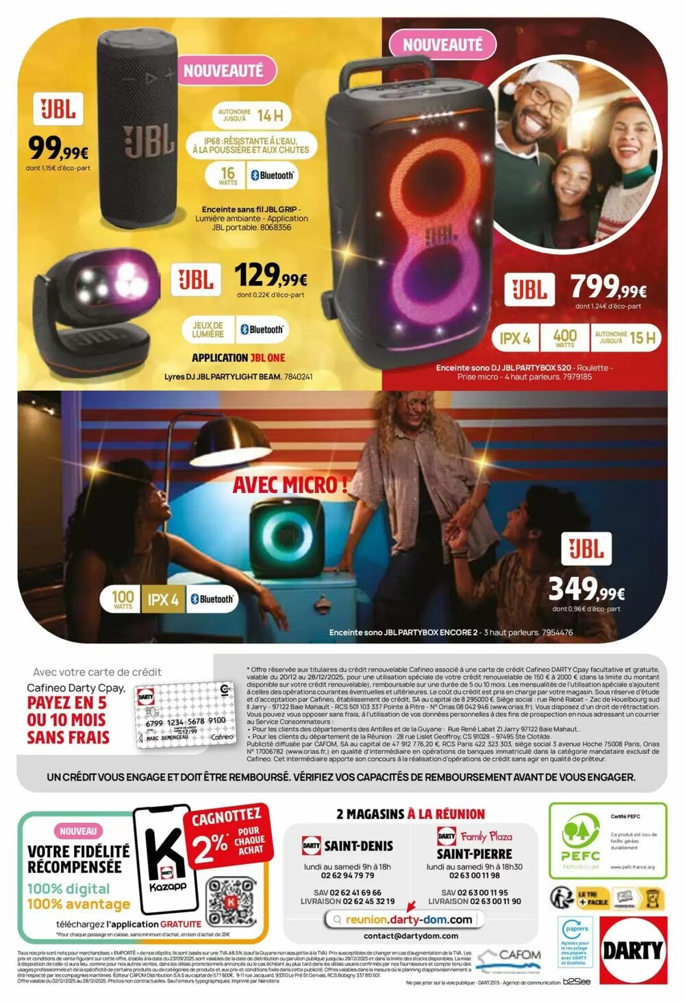 Prospectus promotionnel Darty valable à partir du 02/12/2025 - Page 20.