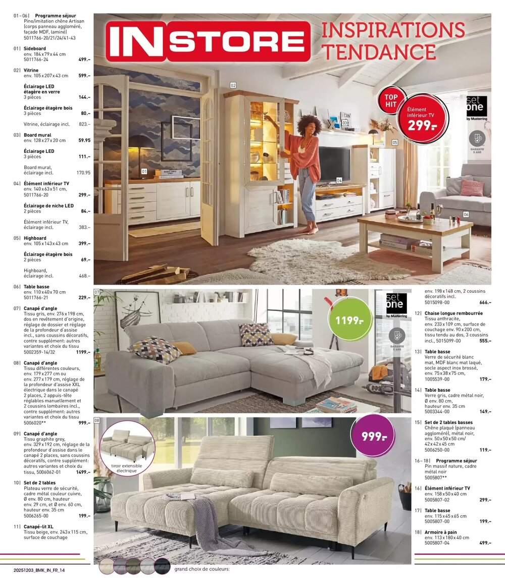 Prospectus promotionnel Möbel Martin valable à partir du 02/12/2025 - Page 14.