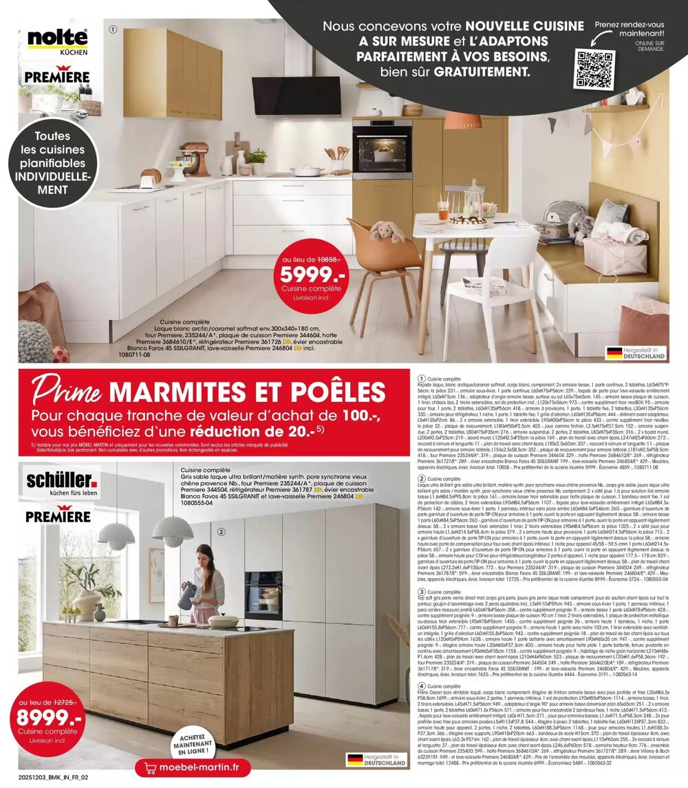 Prospectus promotionnel Möbel Martin valable à partir du 02/12/2025 - Page 2.