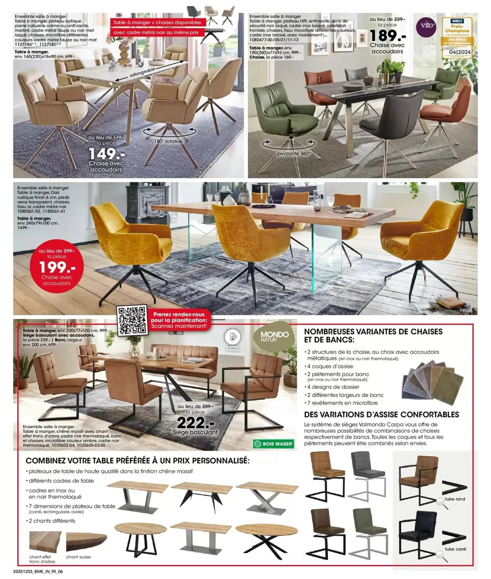 Prospectus promotionnel Möbel Martin valable à partir du 02/12/2025 - Page 6.