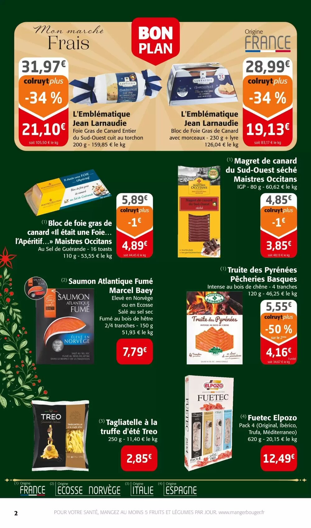 Prospectus promotionnel Colruyt valable à partir du 03/12/2025 - Page 2.