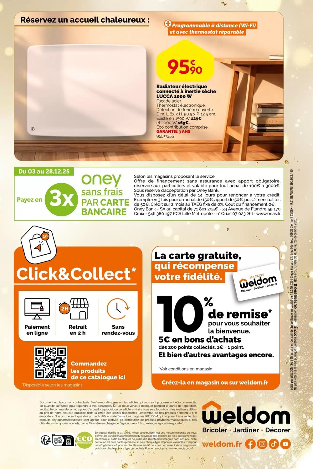 Prospectus promotionnel Weldom valable à partir du 03/12/2025 - Page 8.