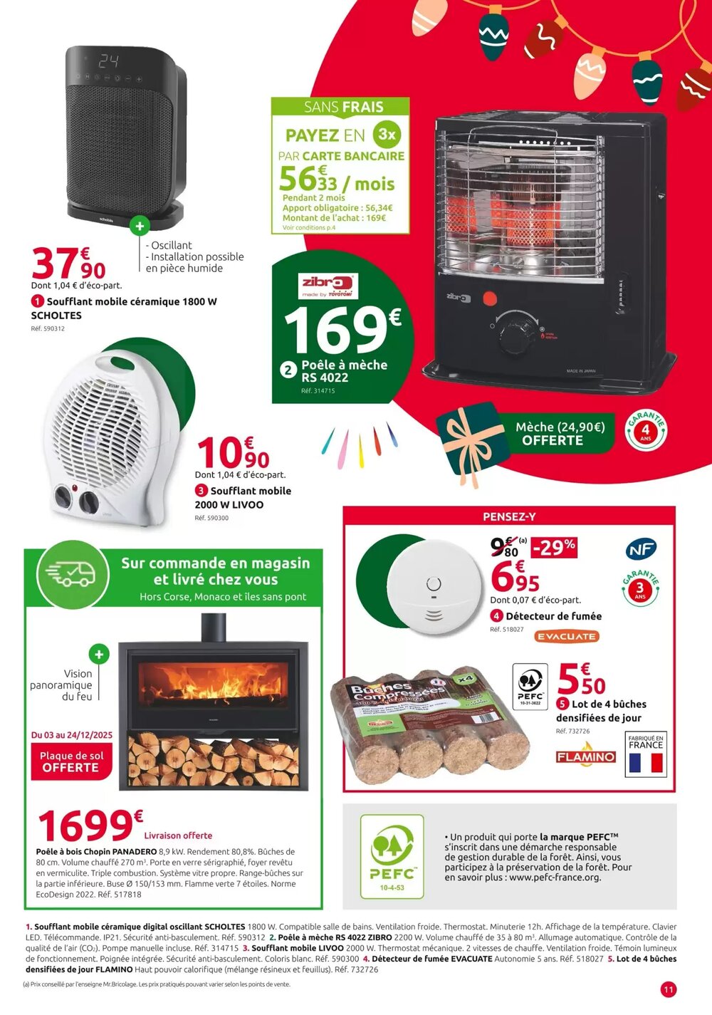 Prospectus promotionnel Mr Bricolage valable à partir du 03/12/2025 - Page 11.