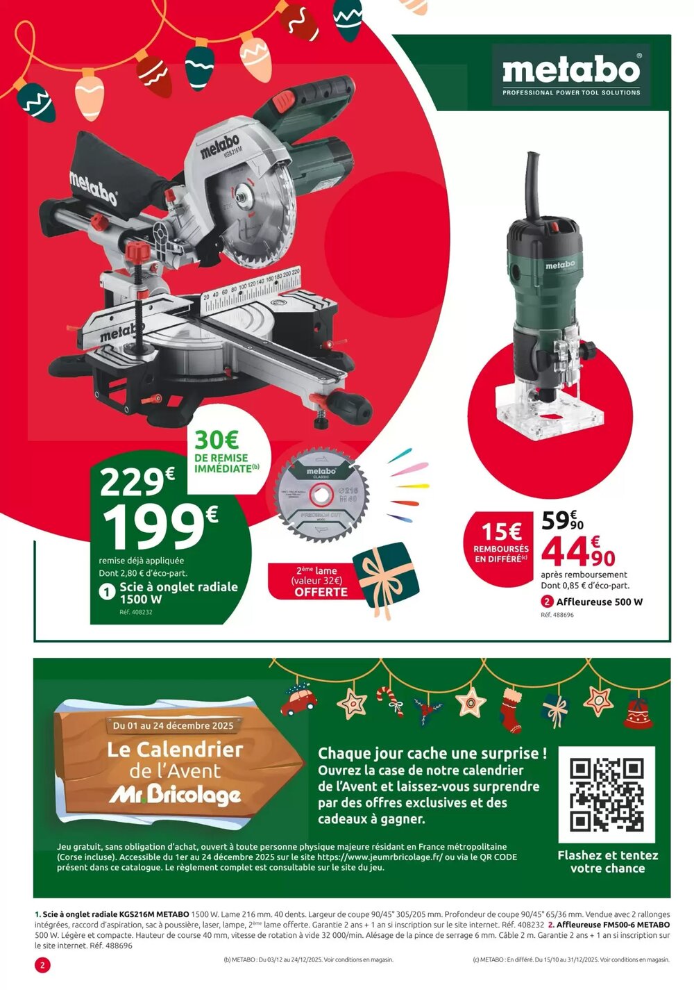 Prospectus promotionnel Mr Bricolage valable à partir du 03/12/2025 - Page 2.