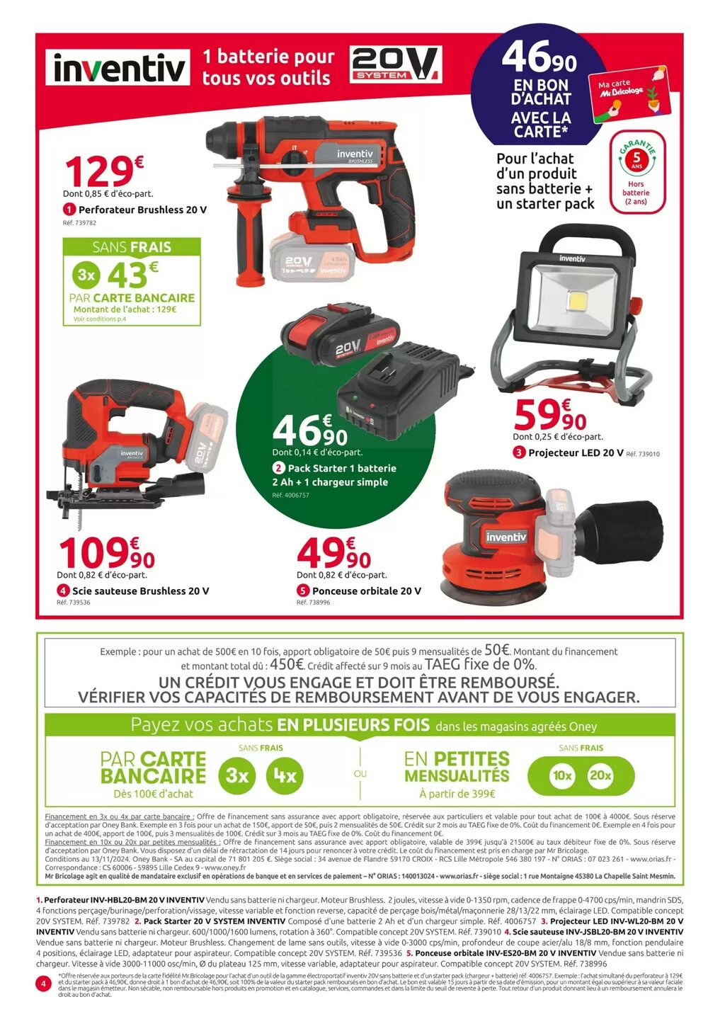 Prospectus promotionnel Mr Bricolage valable à partir du 03/12/2025 - Page 4.