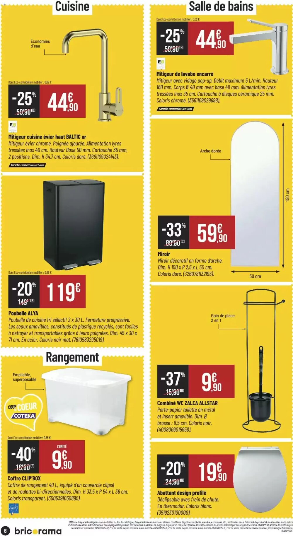 Prospectus promotionnel Bricorama valable à partir du 03/12/2025 - Page 6.
