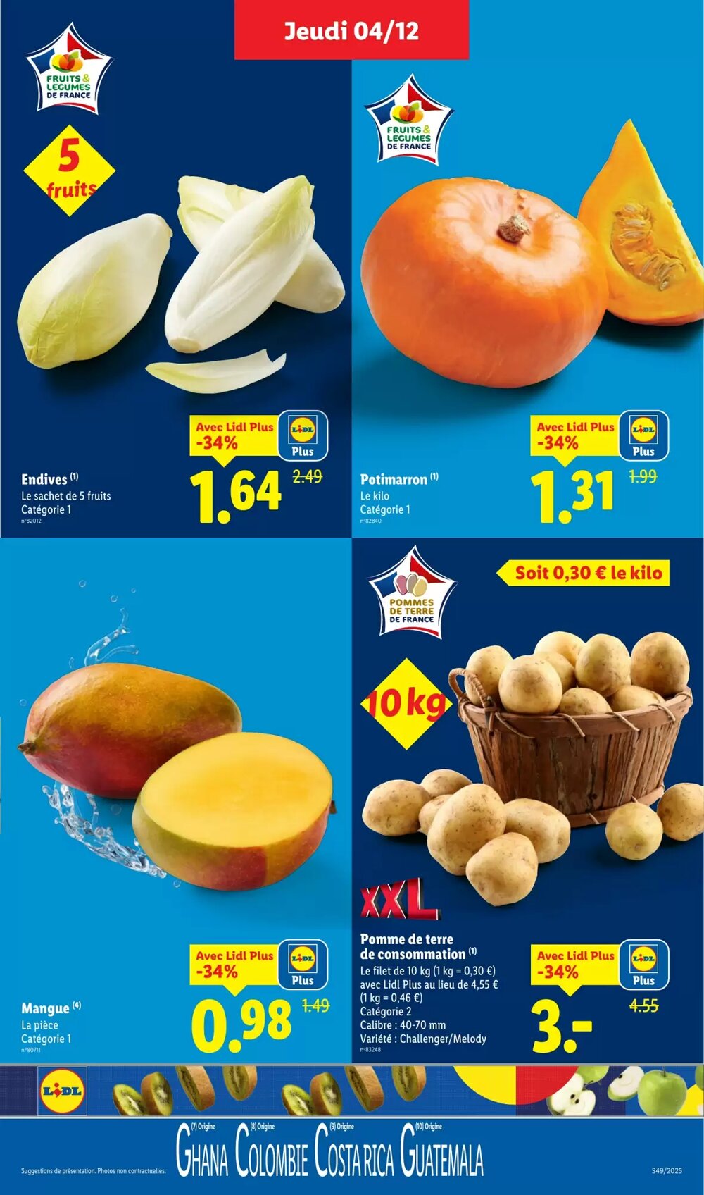 Prospectus promotionnel Lidl valable à partir du 04/12/2025 - Page 3.