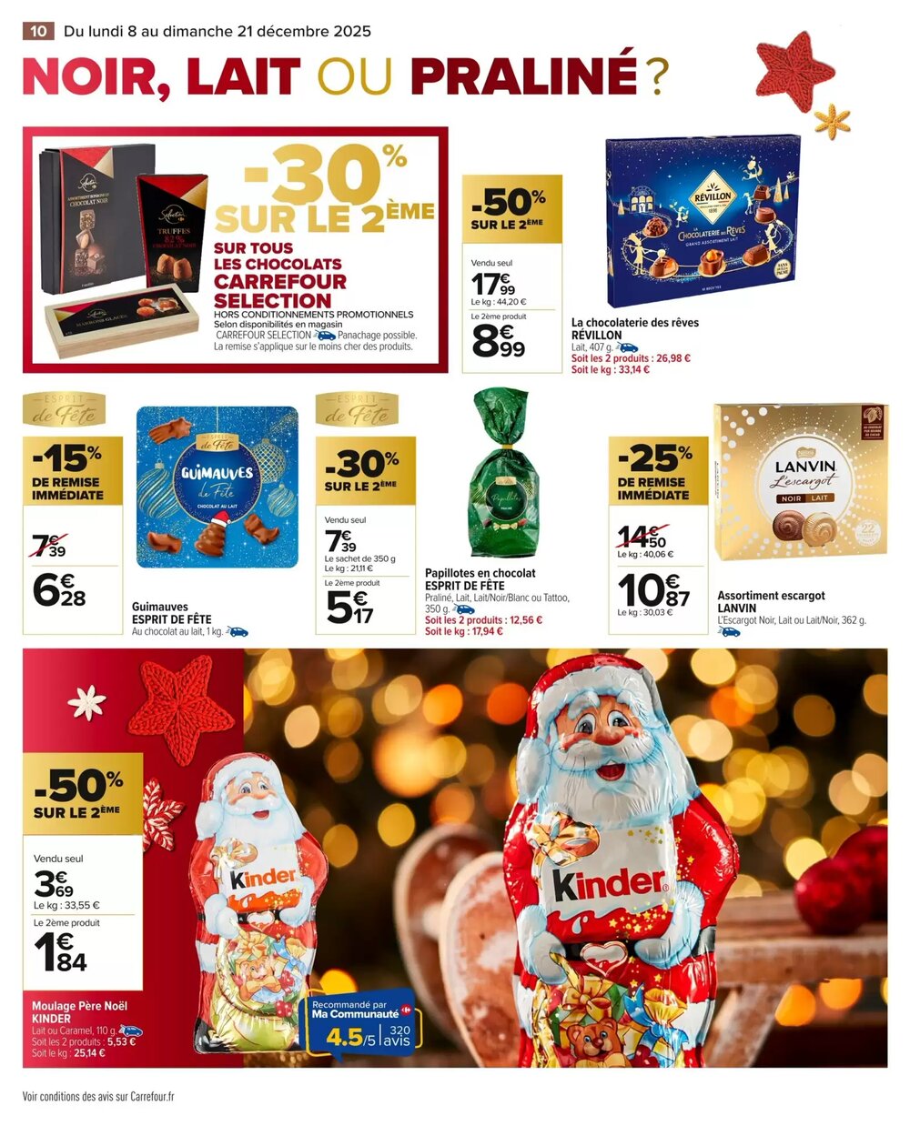 Prospectus promotionnel Carrefour Market valable à partir du 08/12/2025 - Page 12.