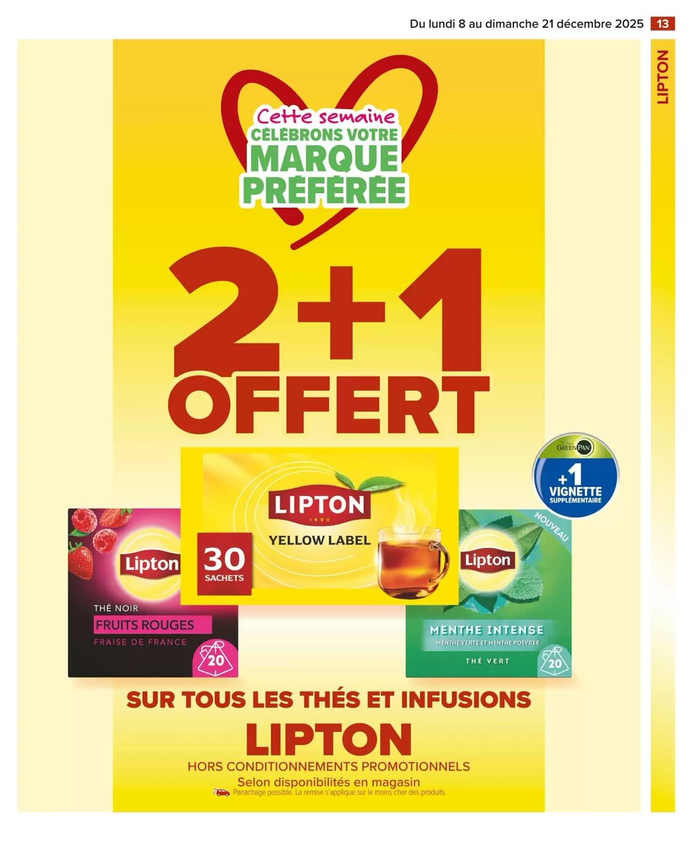 Prospectus promotionnel Carrefour Market valable à partir du 08/12/2025 - Page 15.
