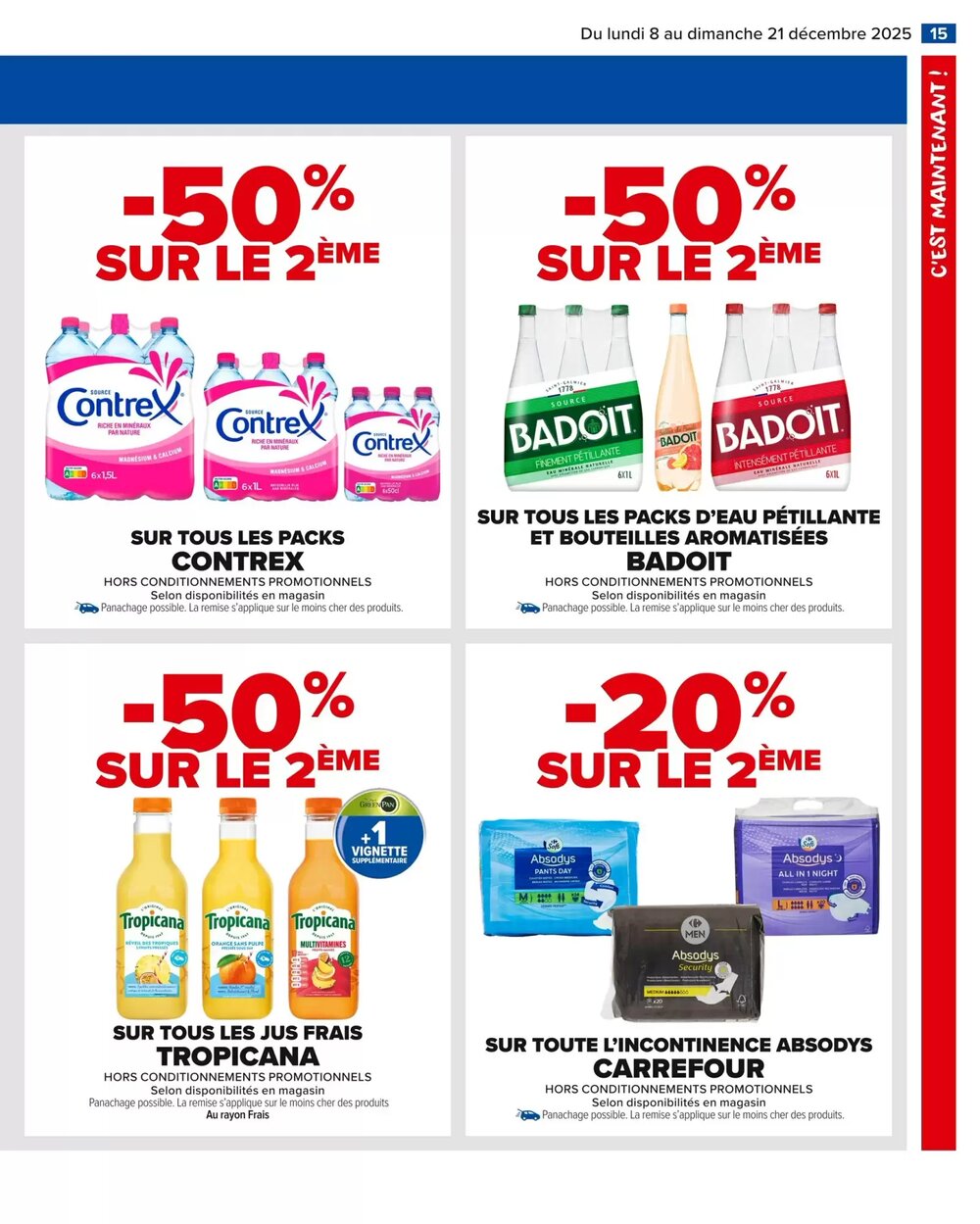 Prospectus promotionnel Carrefour Market valable à partir du 08/12/2025 - Page 17.