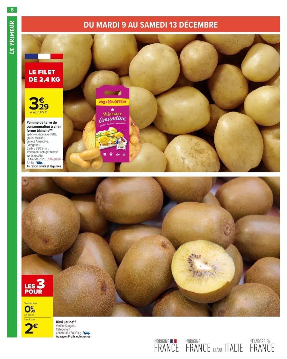 Prospectus promotionnel Carrefour Market valable à partir du 08/12/2025 - Page 8.