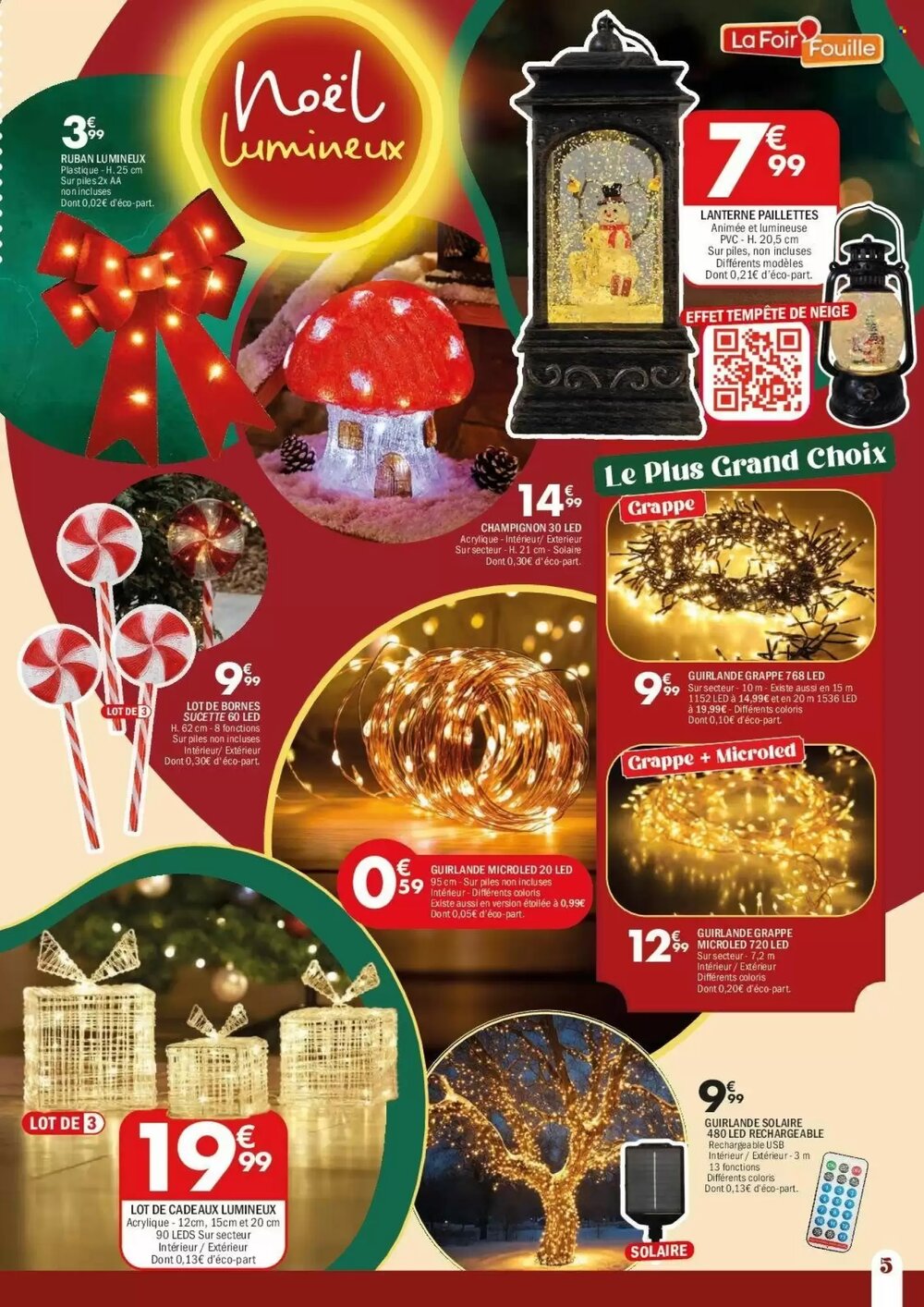 Prospectus promotionnel La Foir'Fouille valable à partir du 08/12/2025 - Page 5.