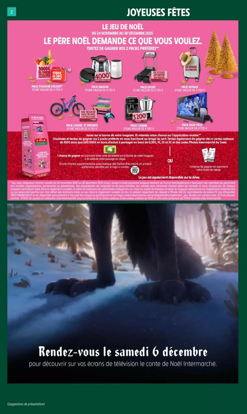 Prospectus promotionnel Intermarché valable à partir du 09/12/2025 - Page 2.