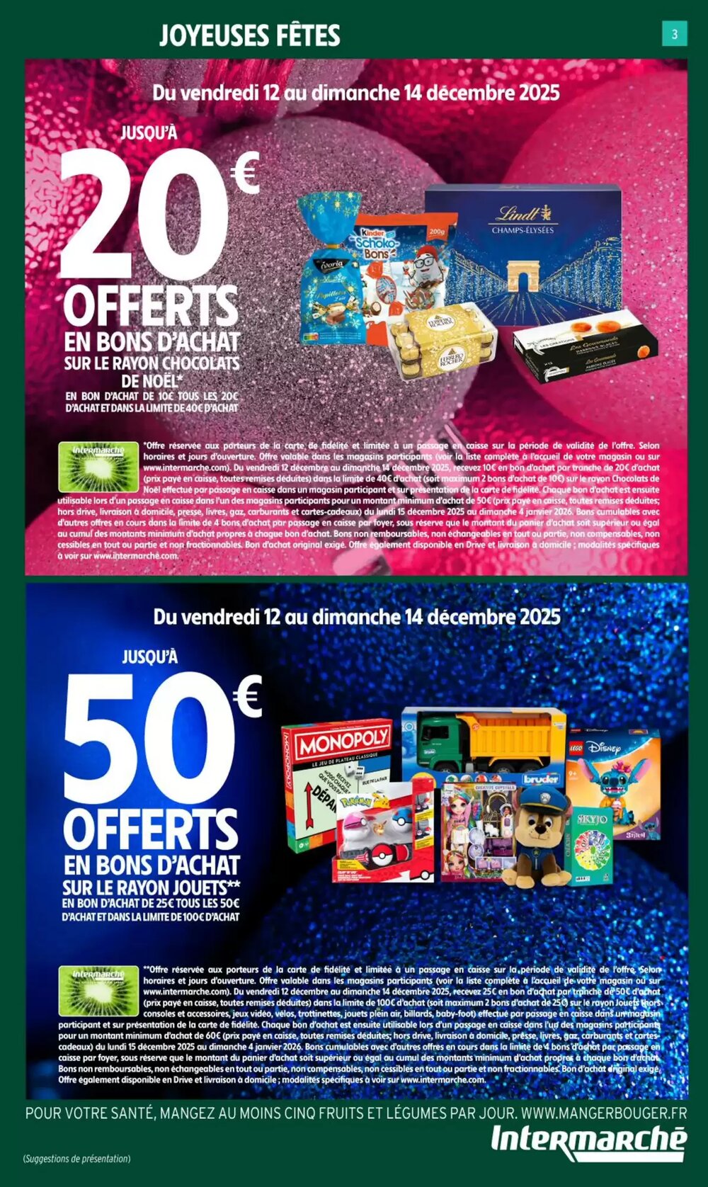 Prospectus promotionnel Intermarché valable à partir du 09/12/2025 - Page 3.