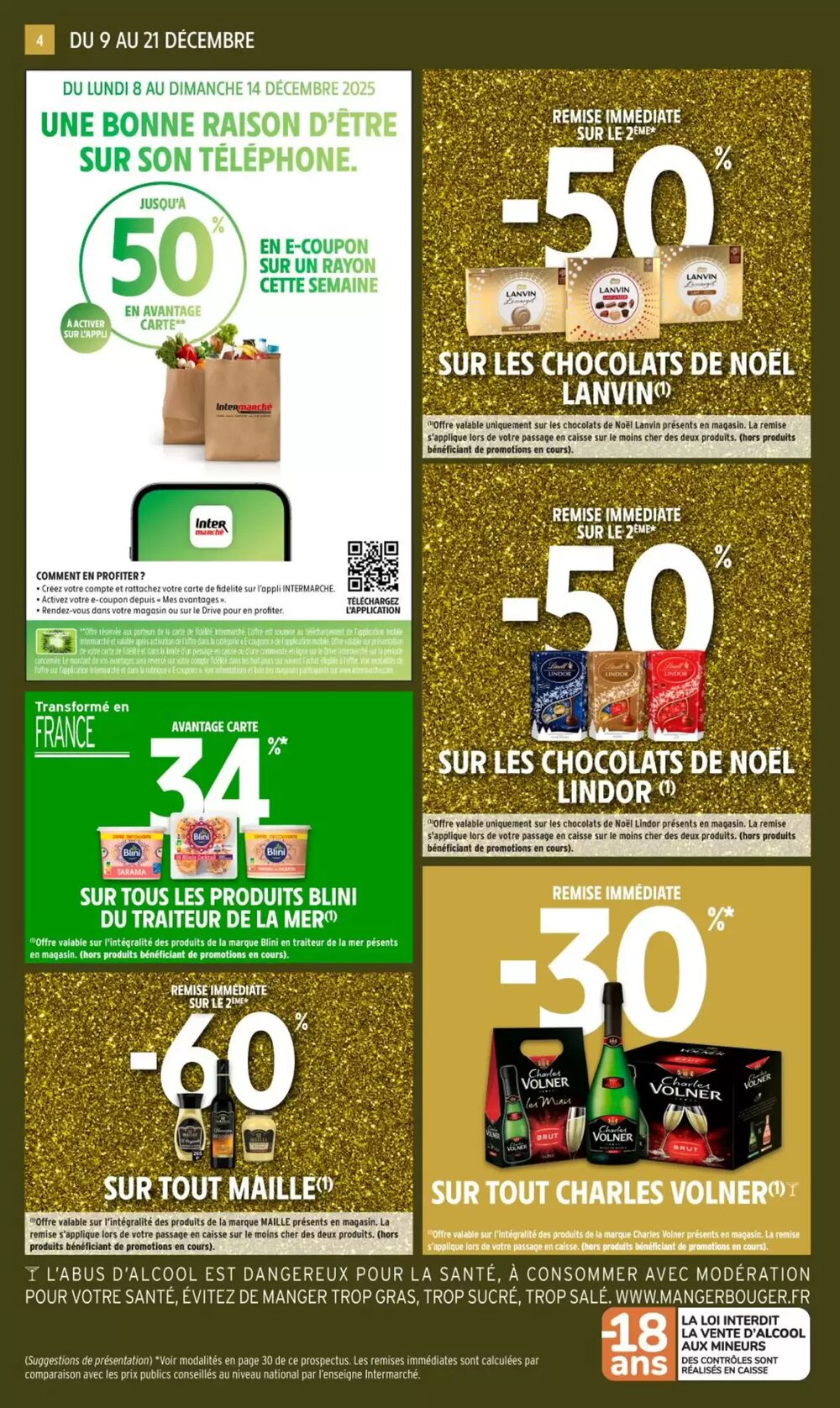 Prospectus promotionnel Intermarché valable à partir du 09/12/2025 - Page 4.