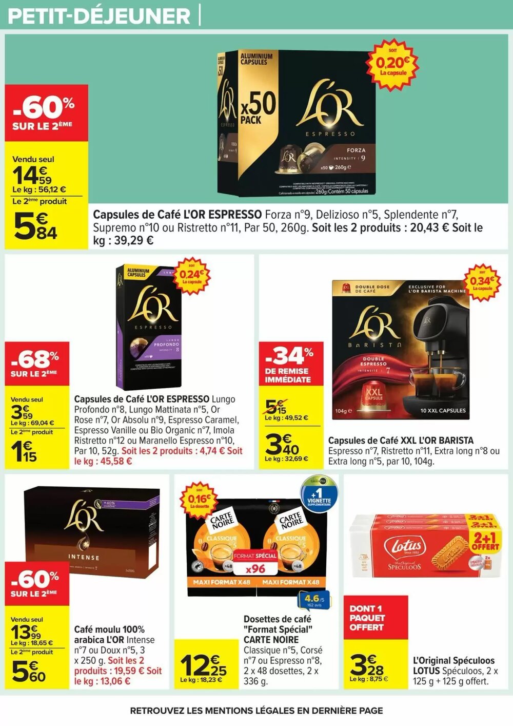 Prospectus promotionnel Carrefour valable à partir du 09/12/2025 - Page 6.