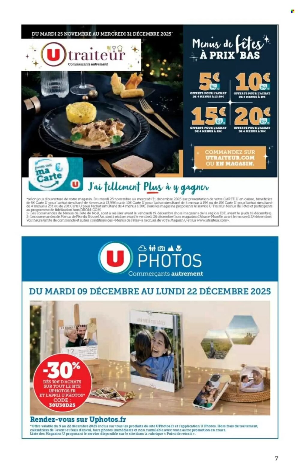 Prospectus promotionnel Hyper U valable à partir du 09/12/2025 - Page 7.