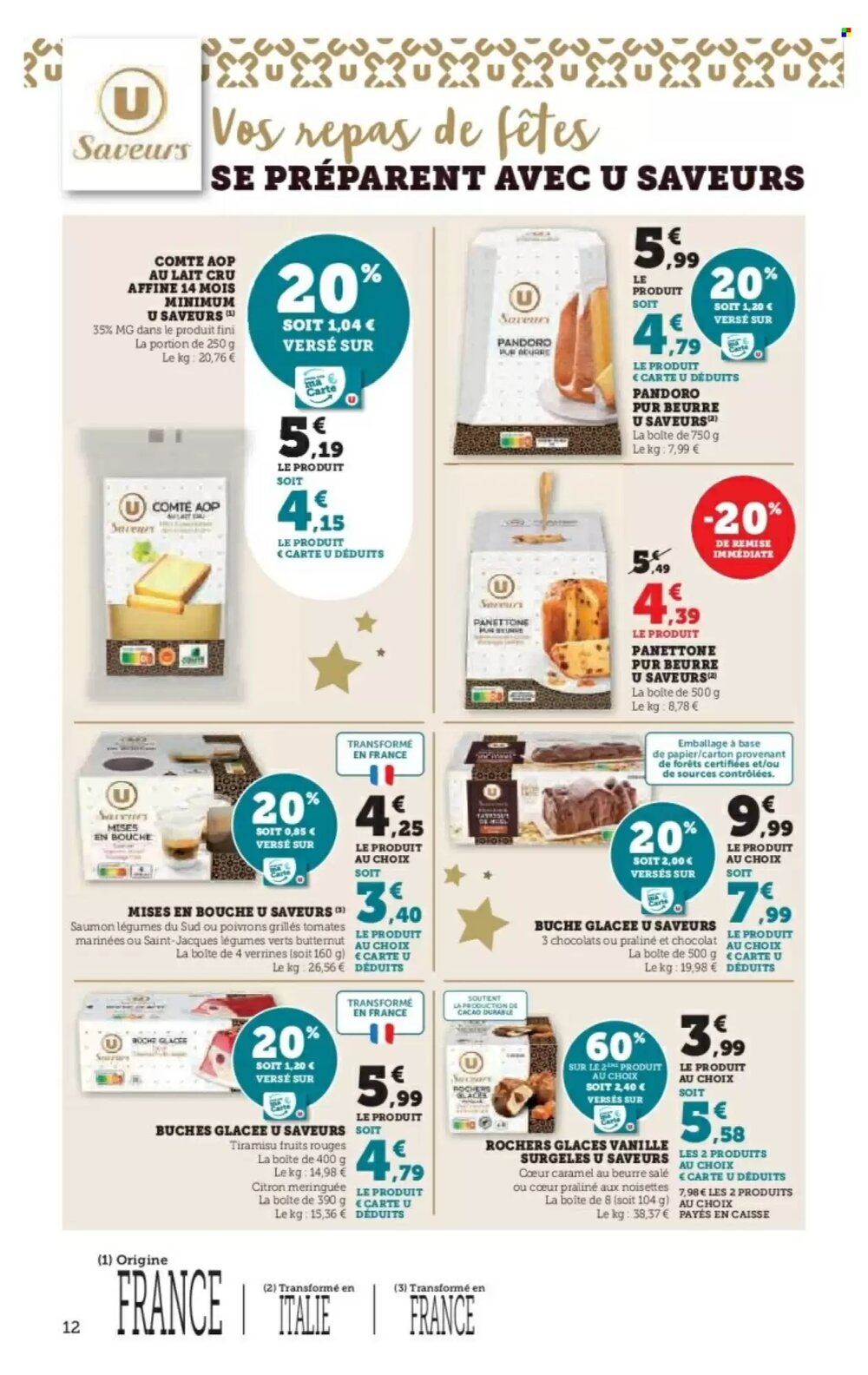 Prospectus promotionnel Super U valable à partir du 09/12/2025 - Page 12.