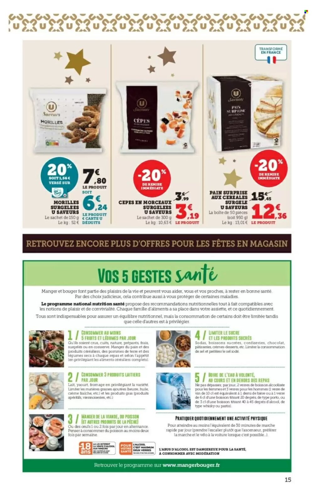 Prospectus promotionnel Super U valable à partir du 09/12/2025 - Page 15.