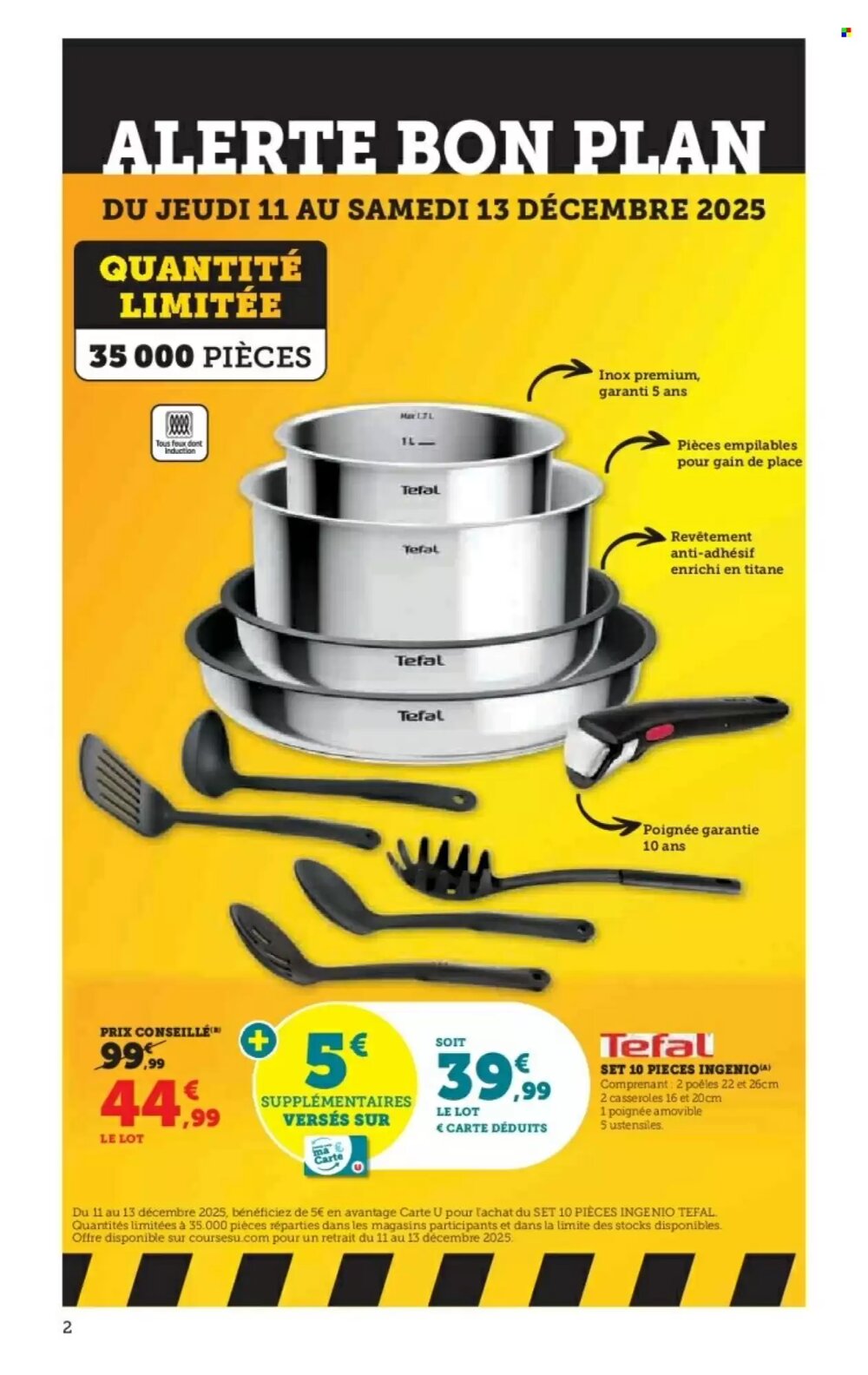 Prospectus promotionnel Super U valable à partir du 09/12/2025 - Page 2.